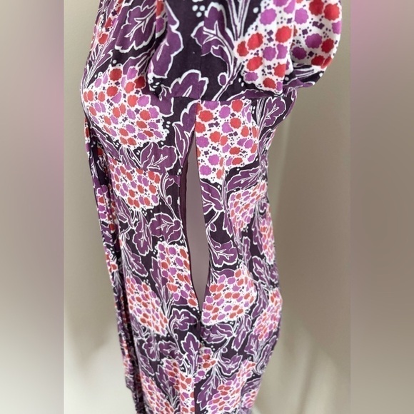 Boden Purple Floral Mini Dress - Picture 8 of 10